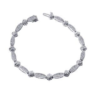1.60 Carat Round Cut Diamond Fancy Bracelet